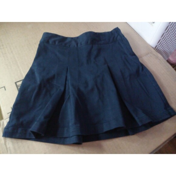 Size 4 Cat & Jack Girl's Pleated Twill Skort Navy Blue - Picture 1 of 6